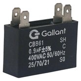 Capacitor CBB61 Gallant 0.9MF +-5% 400VAC GCP09S00A-PT400
