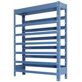 Estante Porta Componentes Azul sem Gaveta para 30 Caixas Nr. 3