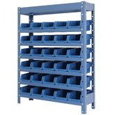 Estante Porta Componentes Azul com 30 Caixas Nr. 3