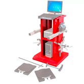 Rack Vermelho para Alinhador Direção Digital à Laser