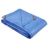 Lona de polietileno azul 4 m x 3 m 