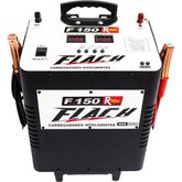 Carregador de Bateria Inteligente 12/24V com Auxilio de Partida 150A Bivolt Flach F150 RNEW