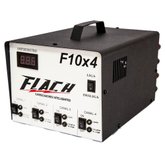 Carregador de Bateria Inteligente com 4 Saídas de 10A Bivolt Flach F10X4