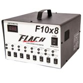 Carregador de Bateria Inteligente com 8 Saídas de 10A Bivolt Flach F10X8