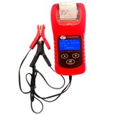 Analisador de Baterias 6 a 12V com Display LCD e Impressora Térmica