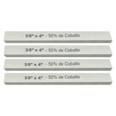 Kit Bits Quadrado 3/8 X 4 - Com 50% De Cobalto - 4 Peças