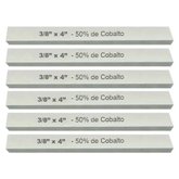 Kit Bits Quadrado 3/8 X 4 - Com 50% De Cobalto - 6 Peças