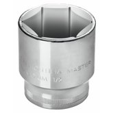 Soquete Sextavado CRV 32mm com Encaixe de 1/2 Pol.