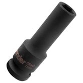 Soquete de Impacto Sextavado Longo 11mm com Encaixe de 1/2 Pol.