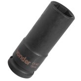 Soquete de Impacto Sextavado Longo 19mm com Encaixe de 1/2 Pol.