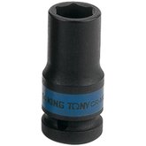 Soquete Sextavado de Impacto Longo 14mm com Encaixe de 1/2 Pol.