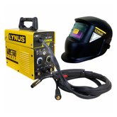 Máquina Inversora de Solda Multiprocessos MIG/ TIG/ MMA  LIM-140 Power 140A Bivolt + Máscara de Solda Automática MSL-3500 Tonalidade 11