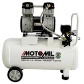Compressor De Ar Odontológico Motomil - Cmo-8/50br Isento De Óleo - 8 Pés 50 Litros 220v mono