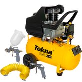 Compressor de Ar 6,4 Pés 20L 2HP 220V com Jogo de Acessórios Tekna