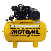 Compressor de Ar Monofásico 2HP 60HZ até 10 Pés 100L 220V 