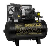 Compressor Bravo CSL 15BR100 15PCM 100 Litros 3HP Monofásico 127V