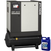 Compressor Rotativo de Parafuso Lean 230L 15 HP 11 Bar 220V SRP4015 + Óleo Mineral para Compressor Parafuso 4L