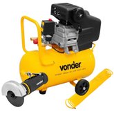 Motocompressor de Ar MCV 25 8,0 pcm 25 litros 220V + Cortador Pneumático 3 Pol. CP 380