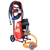 Lavadora Industrial de Média Pressão Motor WEG 2 CV Mono 220V 450 Libras LR-20 L/Min Com Carrinho