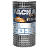 Tela Soldada Fachaforte 50cm RL 25M para Reforço de Revestimento de Fachada