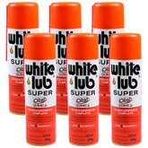 Desengripante Spray White Lub Super 300ml com 6 Unidades