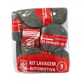 Kit lavagem automotiva com 9 pcs - KLA-09 - Sigma
