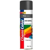 Tinta Spray 400ml Preto Brilhante Uso Geral
