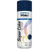 Tinta Spray Super Color Azul Escuro Uso Geral 350ml/250g