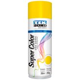 Tinta Spray Super Color Amarelo Uso Geral com 350ml / 250g