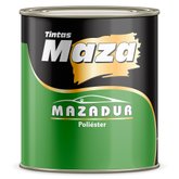 Tinta Poliéster Mazadur Metálico Prata Reflex VW 2001 900ml