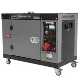 Gerador de Energia Cabinado a Diesel TDG8500SLE3XP 4T 498cc 7,5KVA Trifásico 380V Partida Elétrica