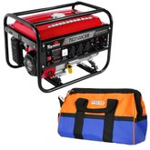 Gerador à Gasolina TG3100CXR 4T 196CC 3,1kVA Bivolt Mono com Partida Manual e AVR + Bolsa de Ferramentas 41cm com Forro Duplo