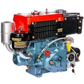 Motor a Diesel TDWE8RE-XP Refrigerado a Água Radiador 4T 7.7HP 402CC com Partida Elétrica e Manual