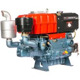 Motor a Diesel TDWE30E-XP Refrigerado a Água Evaporação 30HP 1473CC com Partida Elétrica e Manual