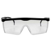 Óculos de Proteção RJ Incolor com Hastes Flexíveis.