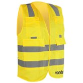 Colete Refletivo Tipo Blusão com Bolso Amarelo Cv 106 