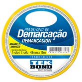 Fita de Demarcação Amarela 48mm x 15m