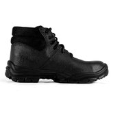 Bota/Botina de Segurança amarrar Nobuck com bico pvc cafe Tam. 43 - 007076 - Rhino