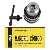 Mandril - Med. 1/2 Com Chave - Super 1.0 a 13mm - Encaixe B16