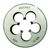 Cossinete Manual Aço Rápido (HSS) Rosca Cônica para Tubo - NPT - 1"-11,1/2 FPP - Ref. 223 B Rocast 13,0088