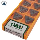 Inserto Pastilha TNMG 160408 R ZC OP1315 - OKE - Metal Duro