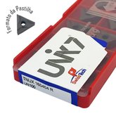 Inserto Pastilha TNUX 160404 R UN100 - CX 10 PEÇAS - UNIK7