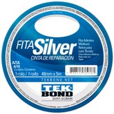 Fita Silver Tape Azul de  48mm x 5m