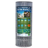 Tela Soldada Segurança 1,90mm Altura 1m 10 x 5 cm 25 Metros