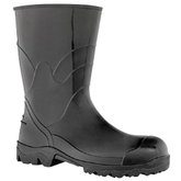 Bota PVC Preta Cano Médio Nr. 34