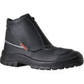 Bota Motociclista com Fechamento em Velcro Preta n°40 