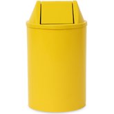 Cesto de Lixo Amarelo de 15L com Tampa Basculante 