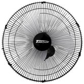 Ventilador de Parede 60cm Preto Bivolt com Grade de 120 Fios