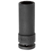 Soquete de Impacto Sextavado Longo 720LS 22mm com Encaixe 1/2 Pol.