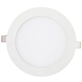 Luminária Led Branca Fria Redonda Slim 6.0K 12W 100-240V